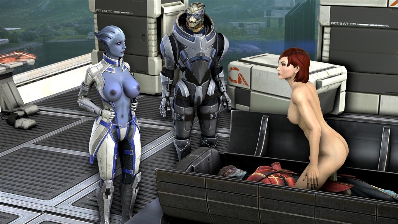 Asari (Liara T'Soni) Rule 34 Image