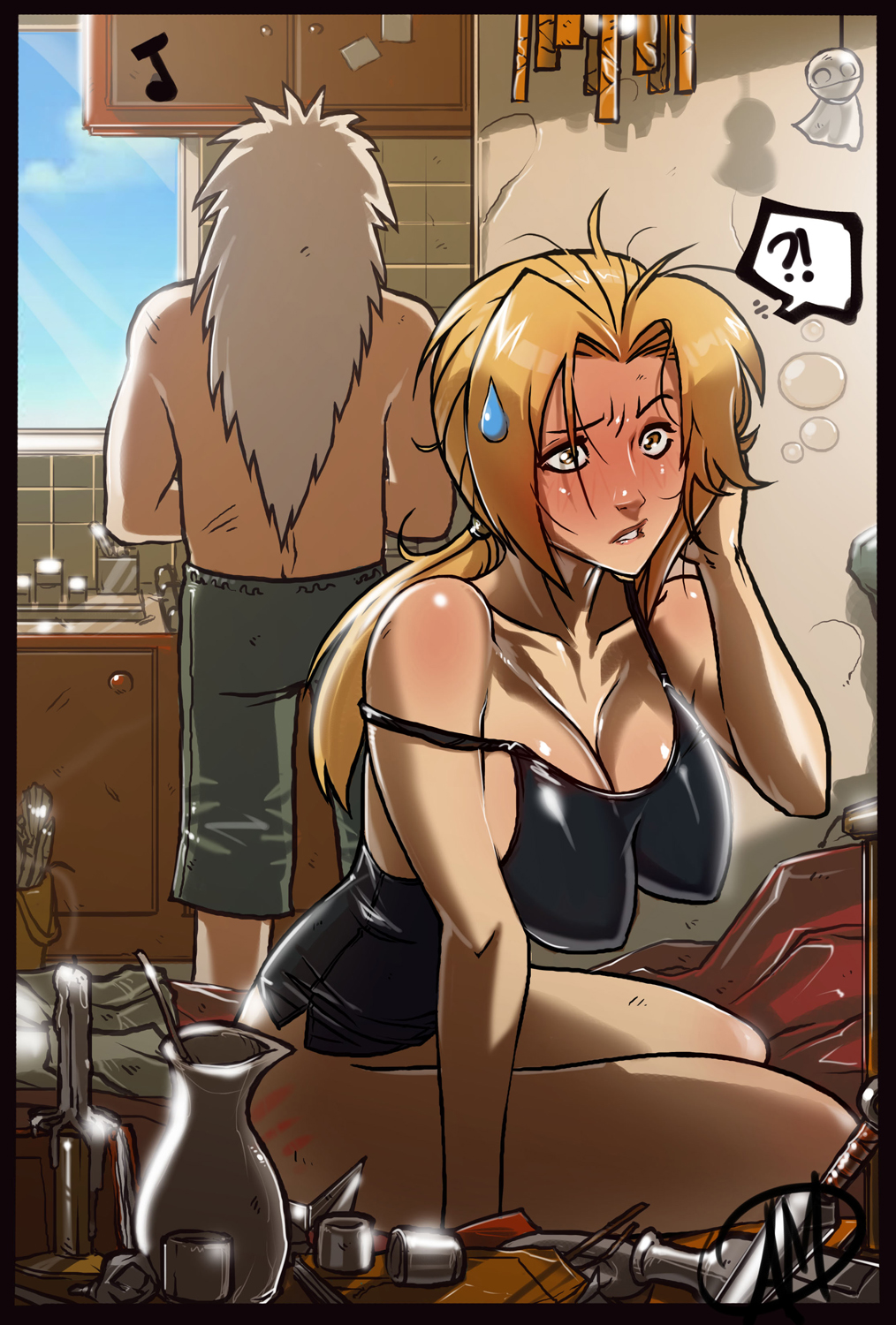 Jiraiya (Naruto) Rule 34 Image