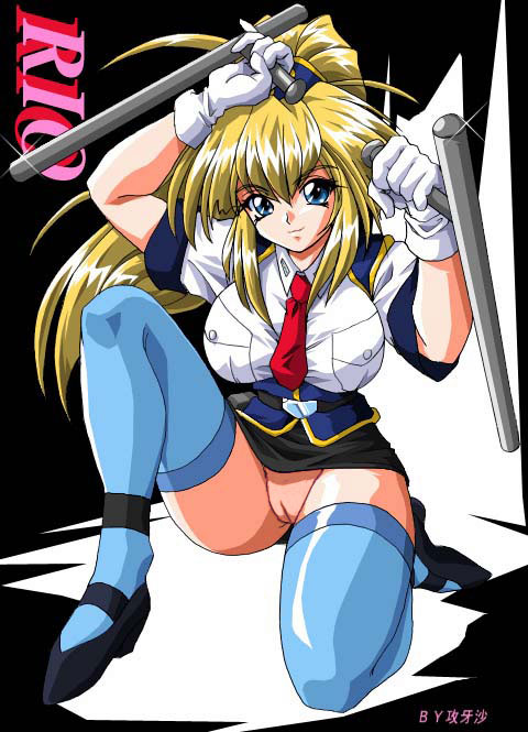 Rio Kinezono (Burn Up!) Rule 34 Image