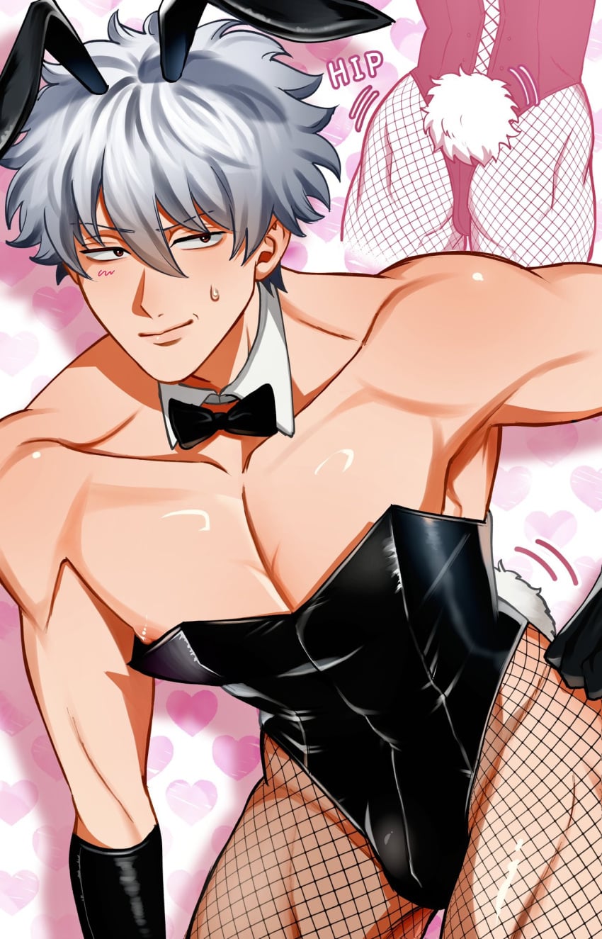 Gintoki Sakata (Gintama) Rule 34 Image