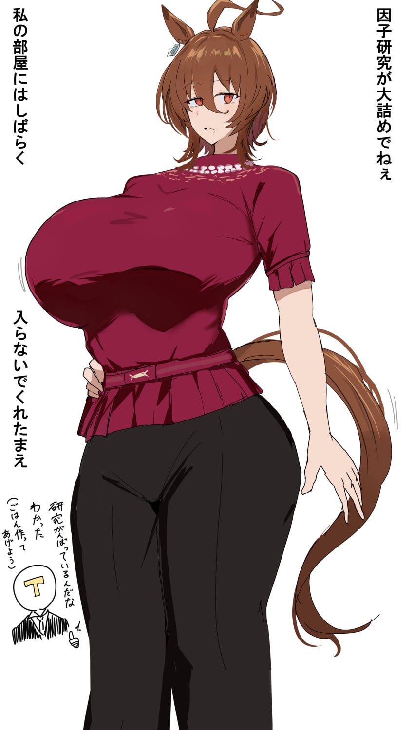 Agnes Tachyon (Umamusume) Rule 34 Image