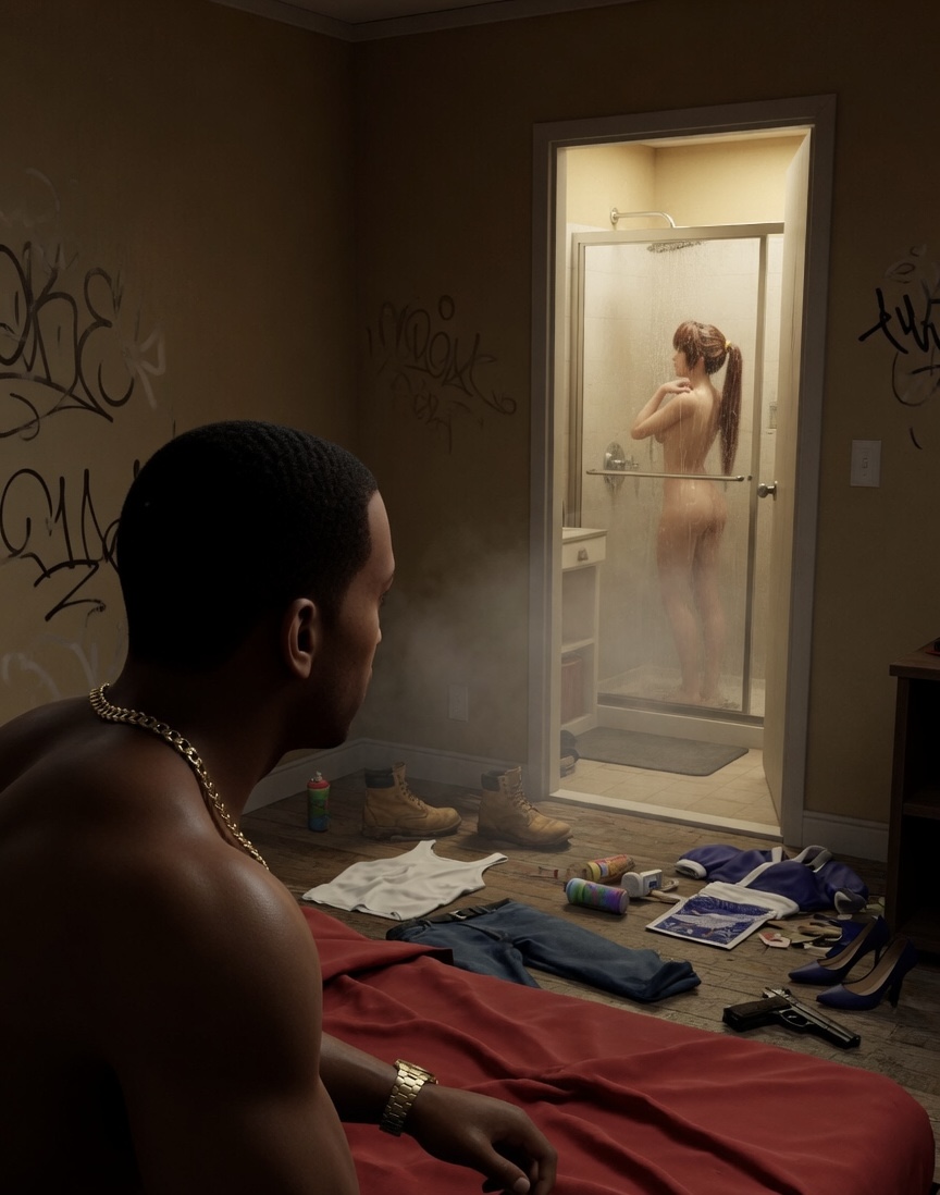 Carl Johnson (Dead Or Alive) Rule 34 Image