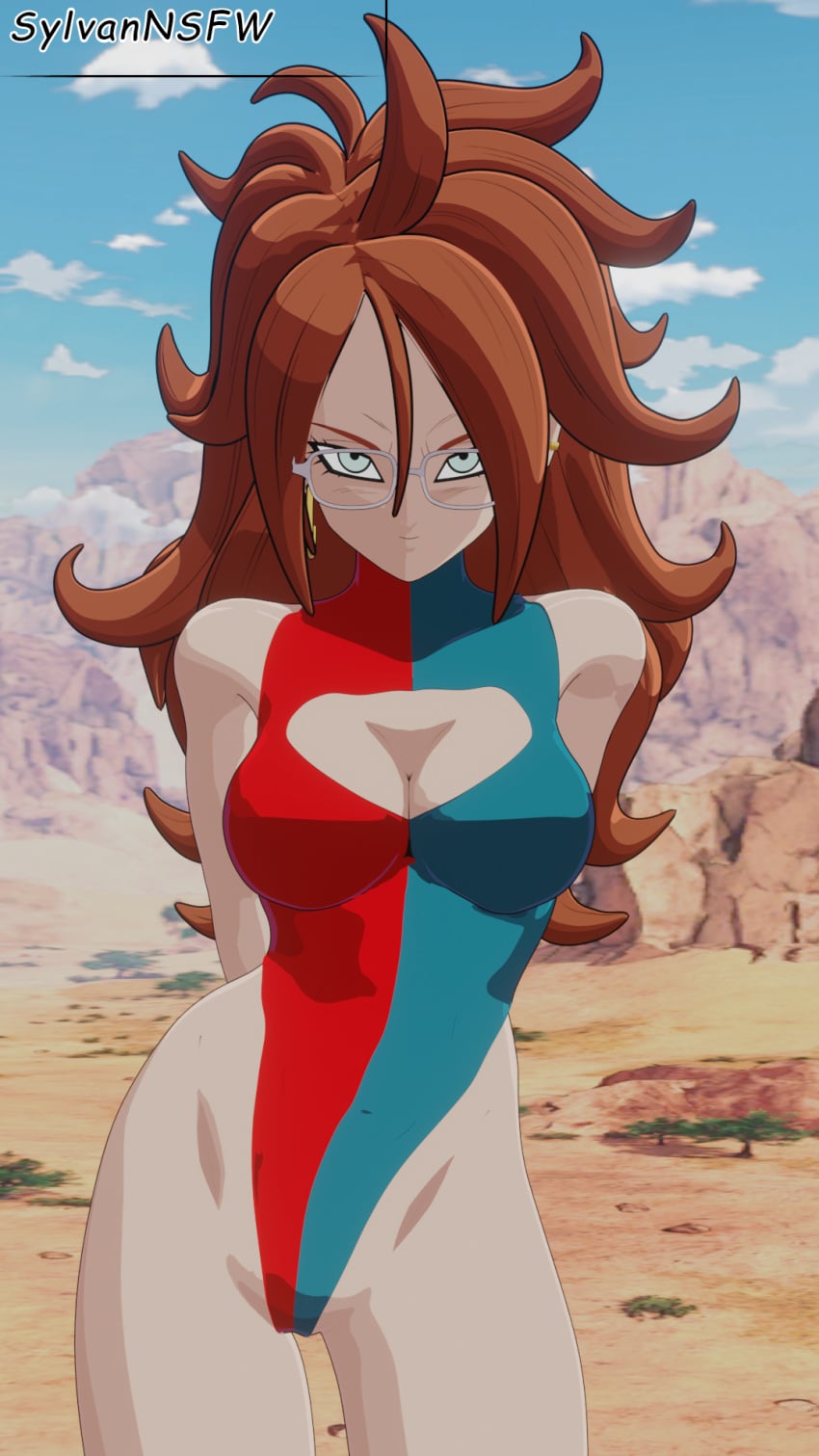 Android 21 (Dragon Ball) Rule 34 Image