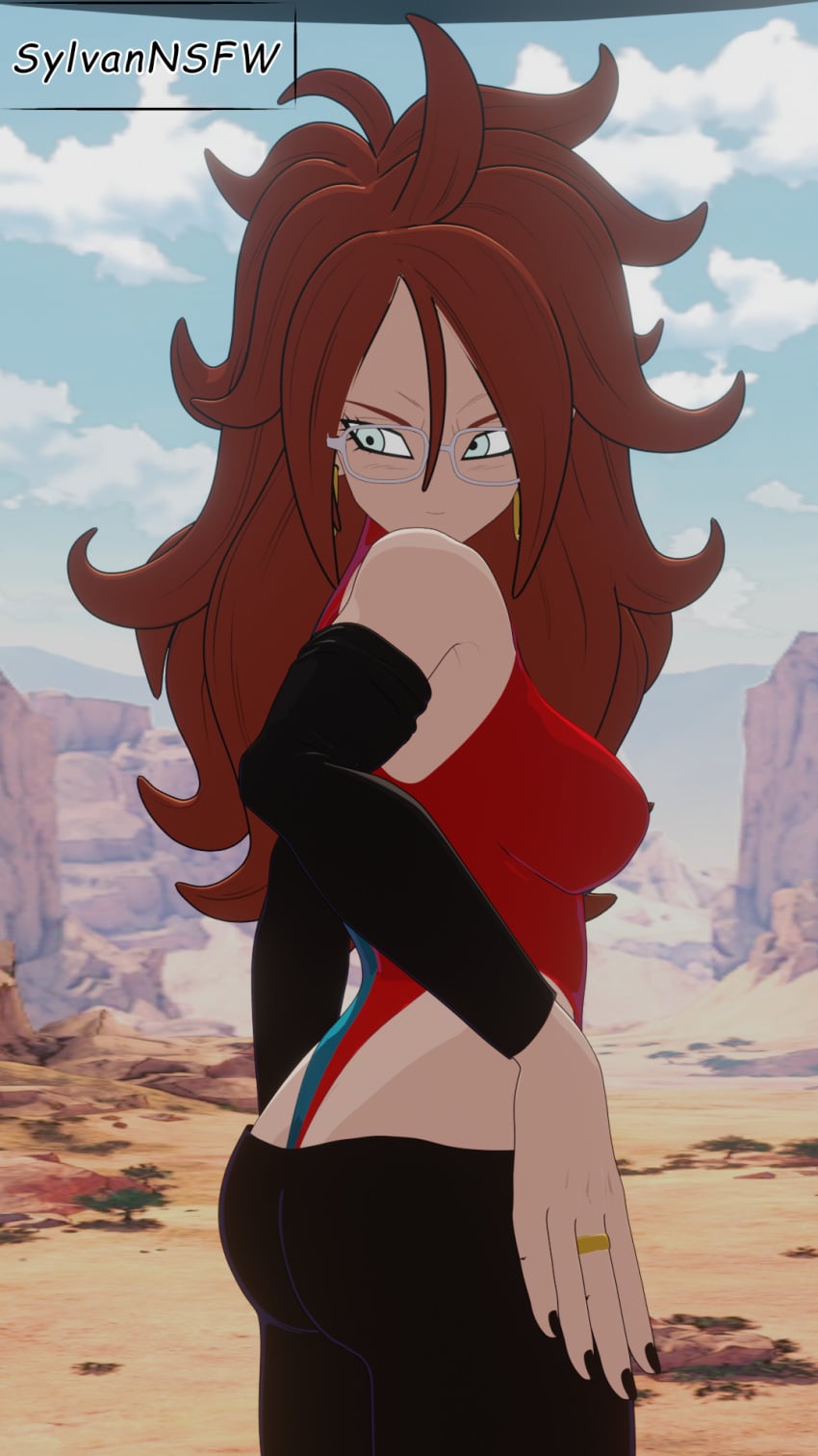 Android 21 (Dragon Ball) Rule 34 Image