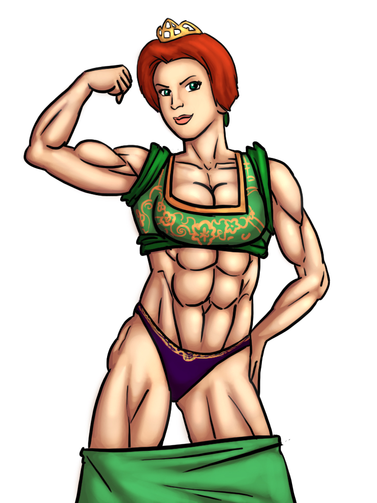 Human Fiona (Shrek (Series)) Rule 34 Image