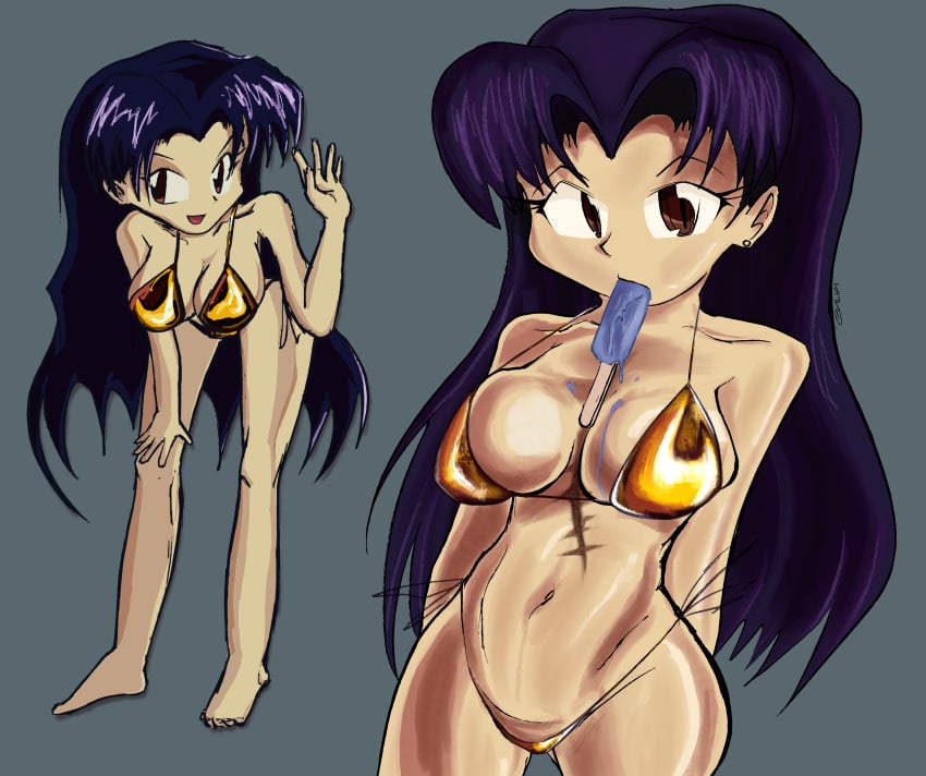 Misato Katsuragi (Neon Genesis Evangelion) Rule 34 Image