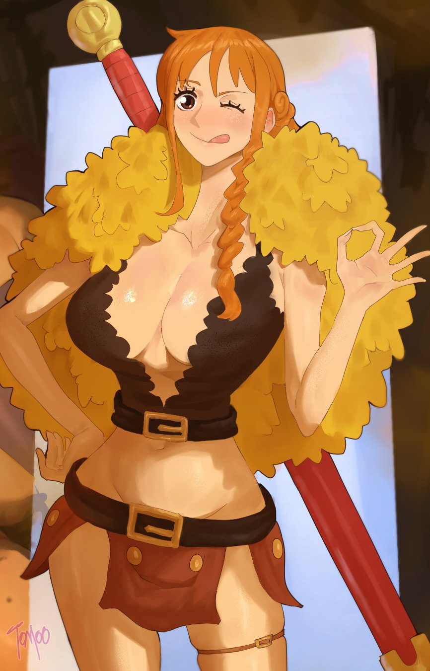 Nami (One Piece) Rule 34 Image