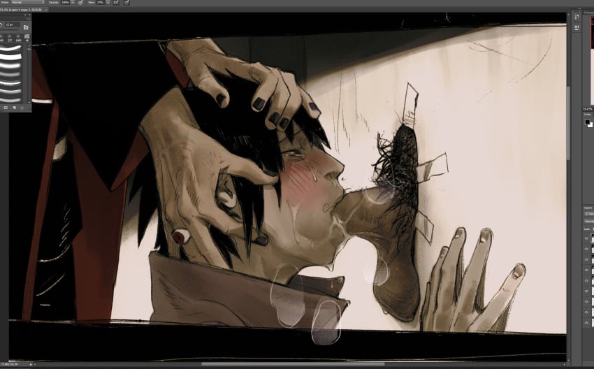 Sasuke Uchiha (Naruto (Series)) Rule 34 Image