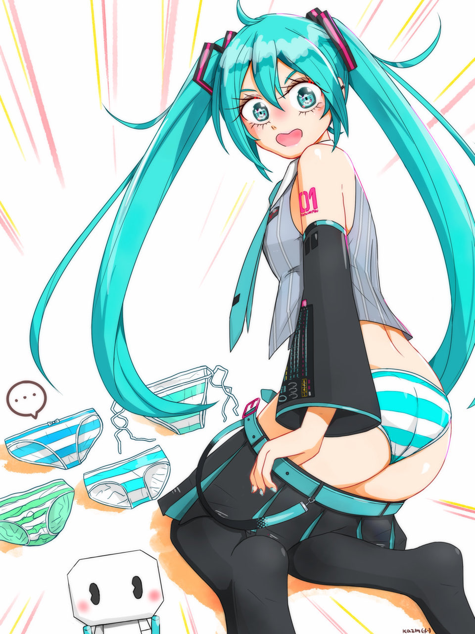 Hatsune Miku (Vocaloid) Rule 34 Image