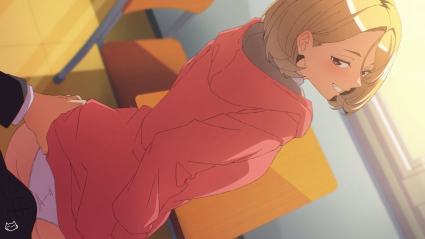 Kohinata Poemu (Ponkotsu Fuuki Iin To Skirt-Take Ga Futekisetsu Na Jk No Hanashi) Rule 34 Image
