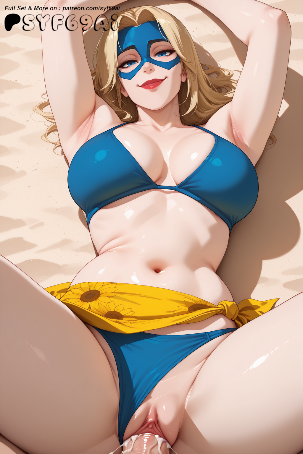 Blonde Blazer (Dispatch (Game)) Rule 34 Image
