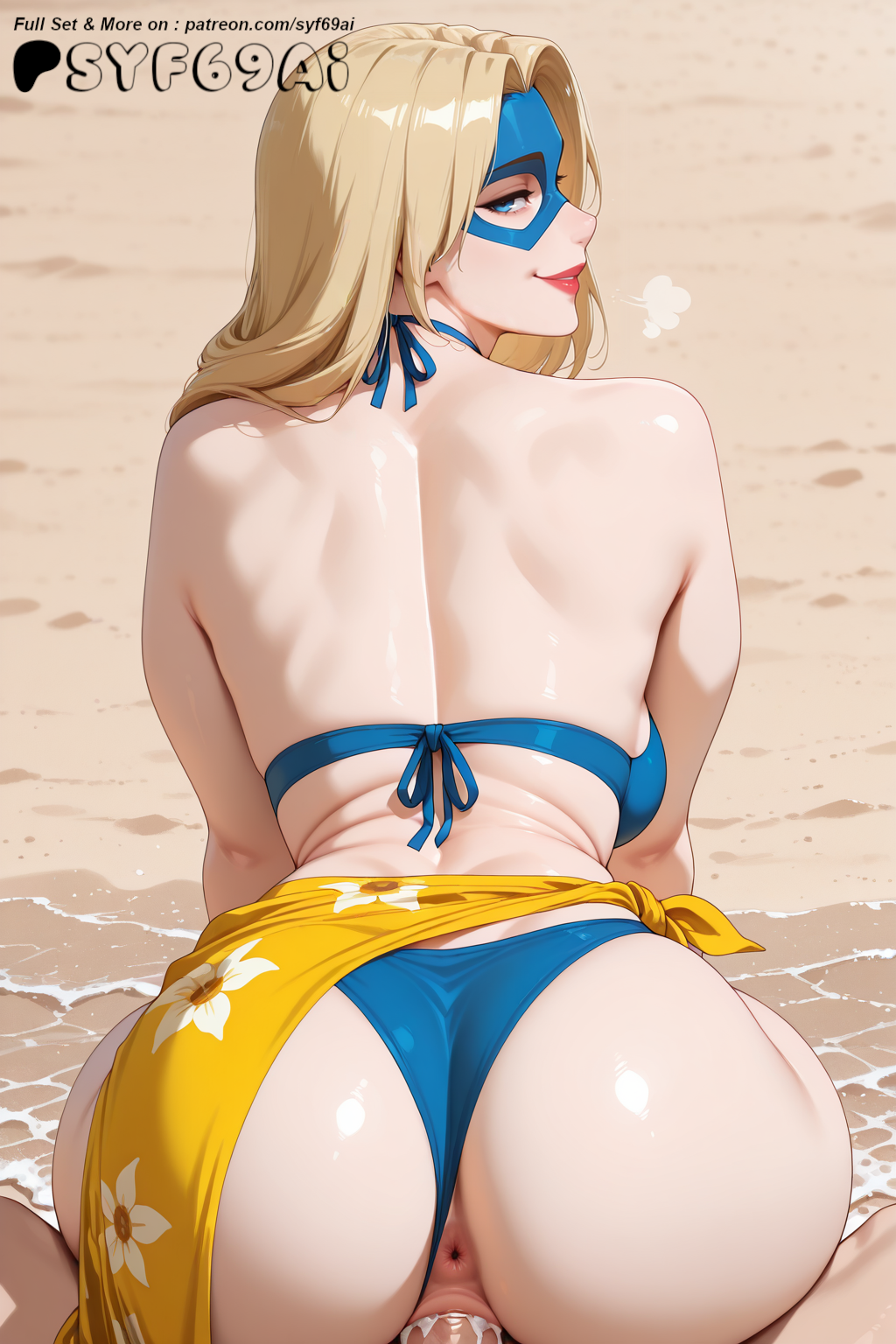 Blonde Blazer (Dispatch (Game)) Rule 34 Image