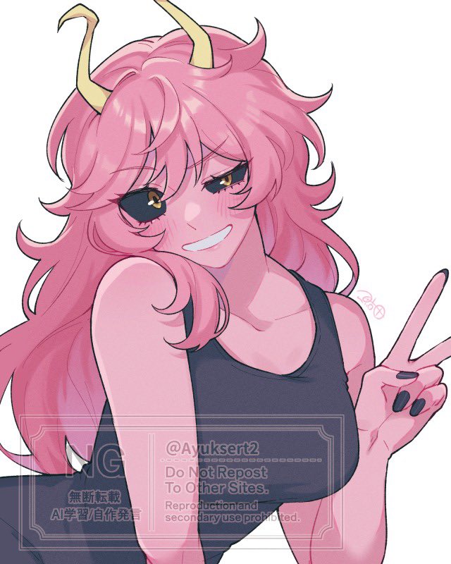 Mina Ashido (My Hero Academia) Rule 34 Image