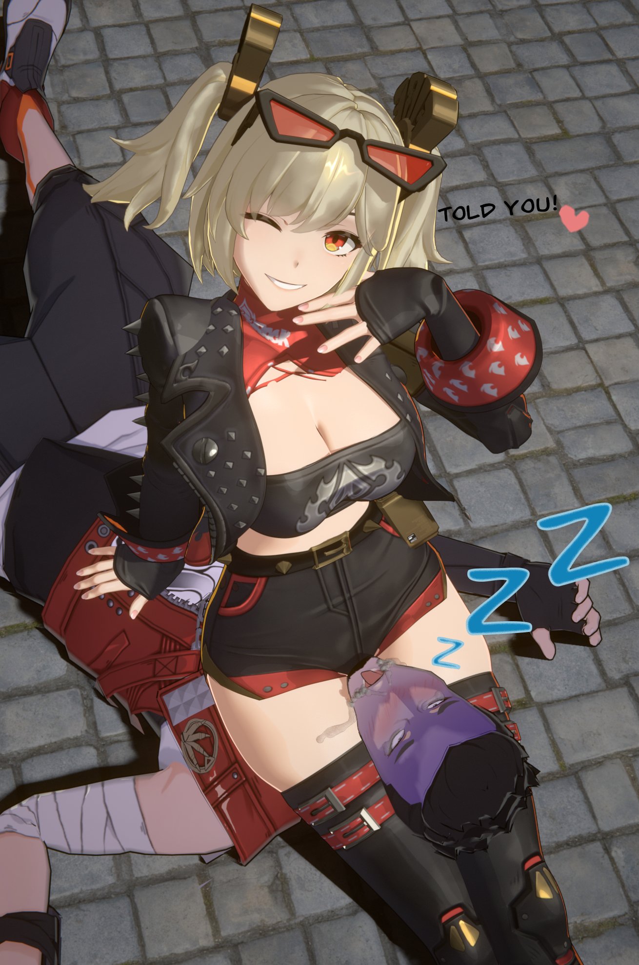 Burnice White (Zenless Zone Zero) Rule 34 Image
