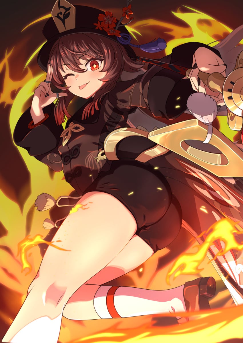 Hu Tao (Genshin Impact) Rule 34 Image