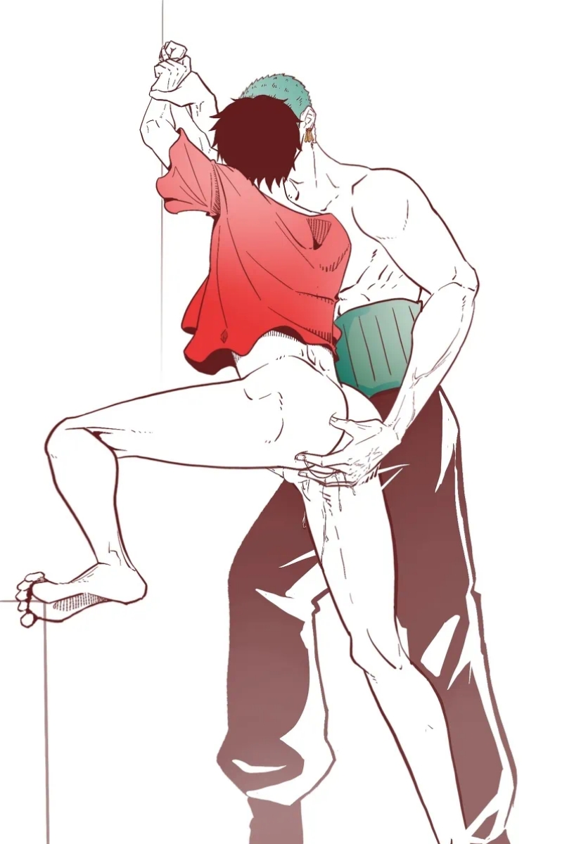 Roronoa Zoro (One Piece) Rule 34 Image