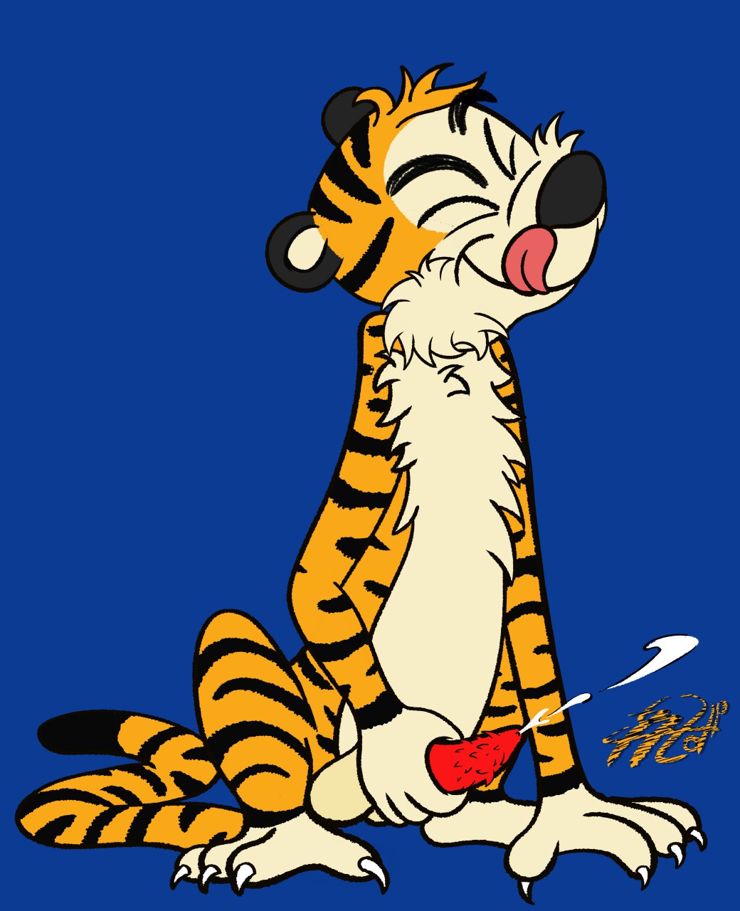 Hobbes (Calvin And Hobbes) Rule 34 Image