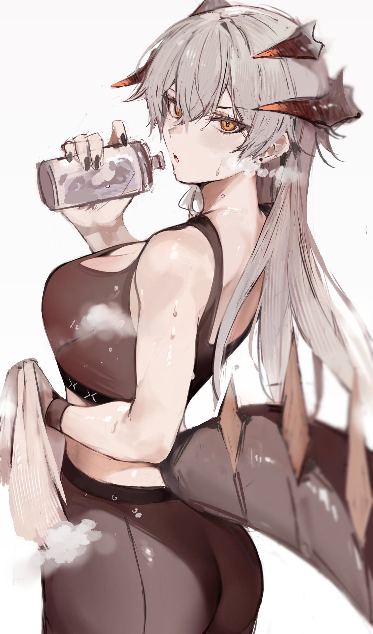 Saria (Arknights) Rule 34 Image