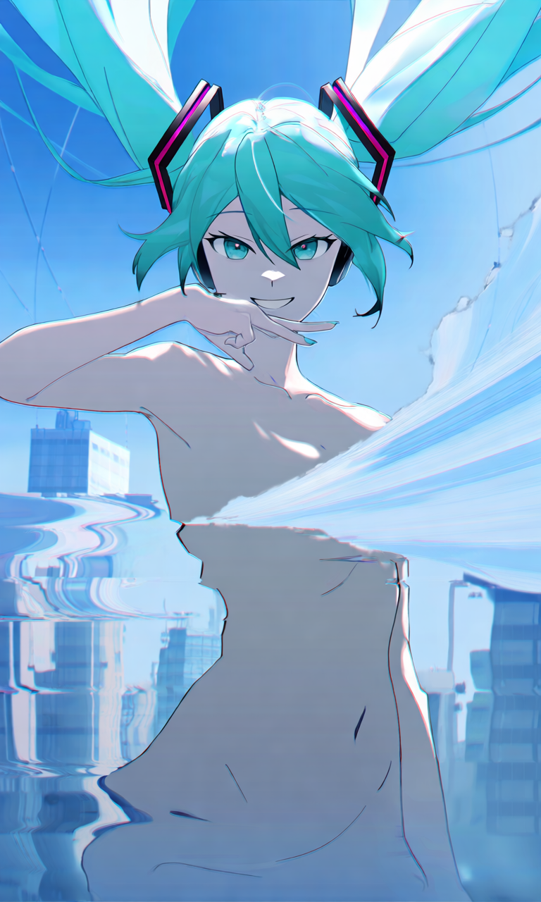 Hatsune Miku (Jujutsu Kaisen) Rule 34 Image