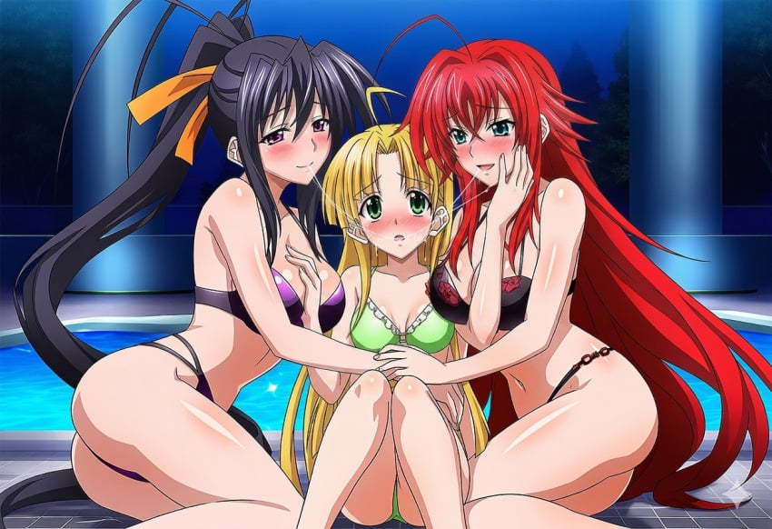 Rias Gremory (High School Dxd) Rule 34 Image