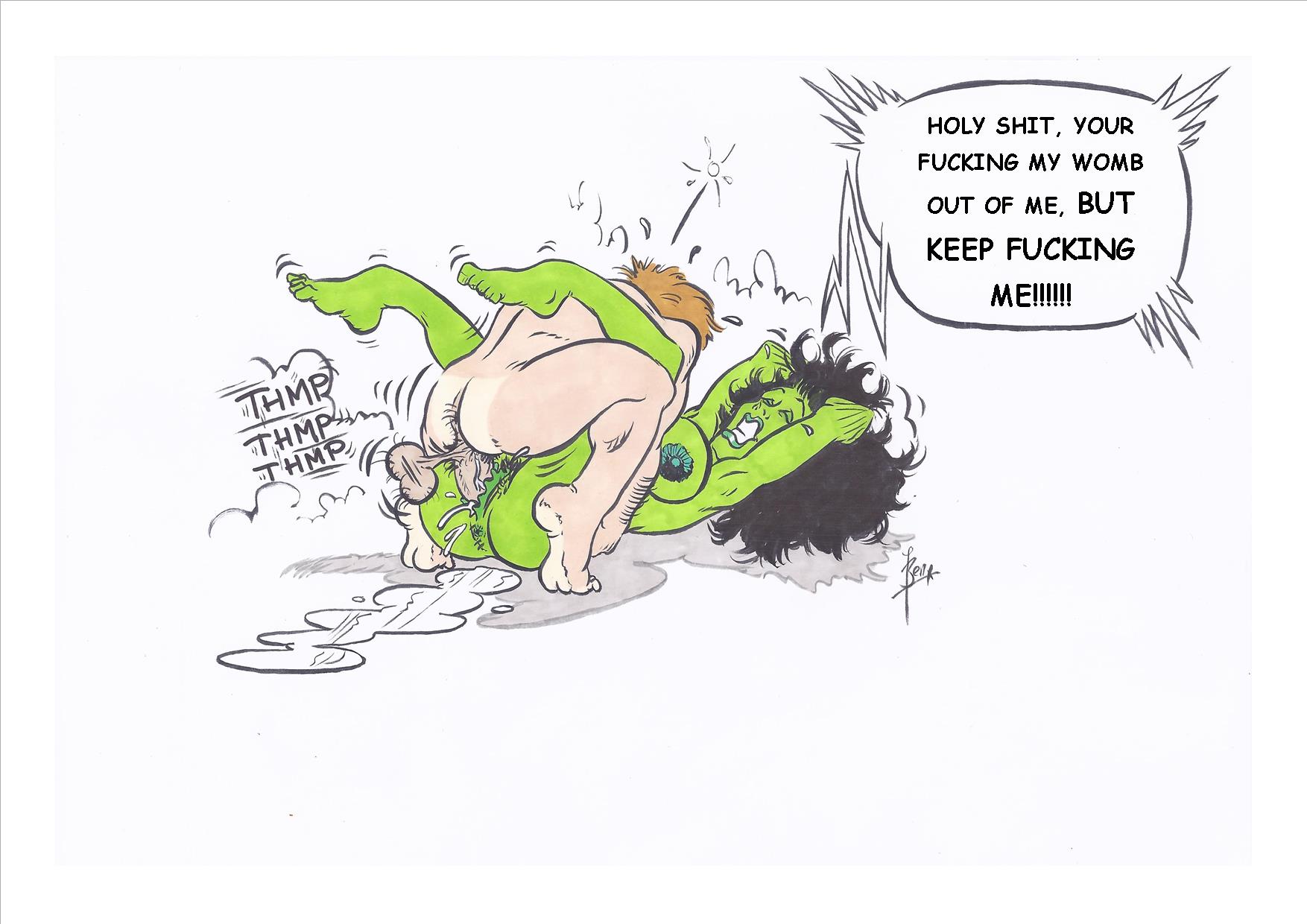She-Hulk (Marvel) Rule 34 Image