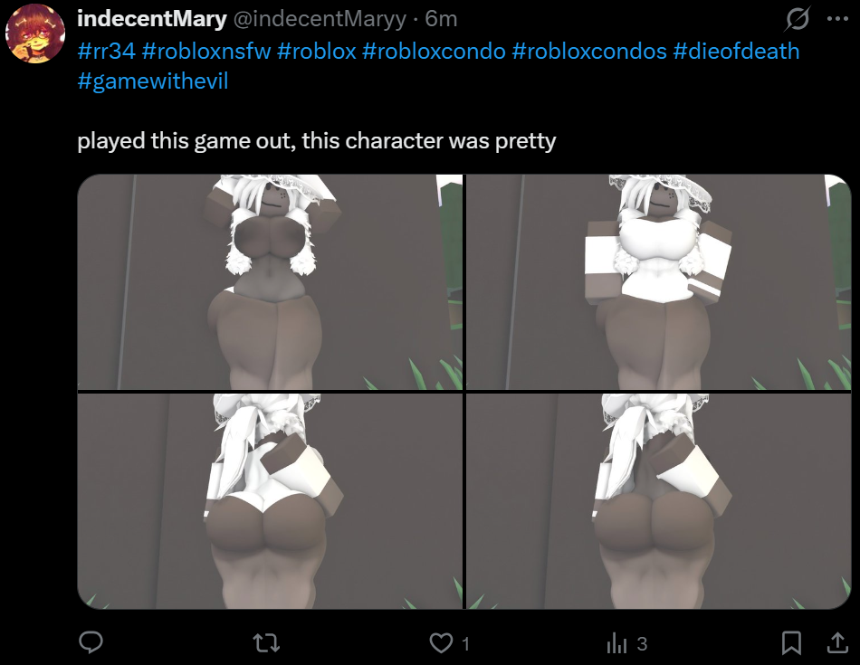 Roblox Avatar (Game With Evil (Roblox)) Rule 34 Image