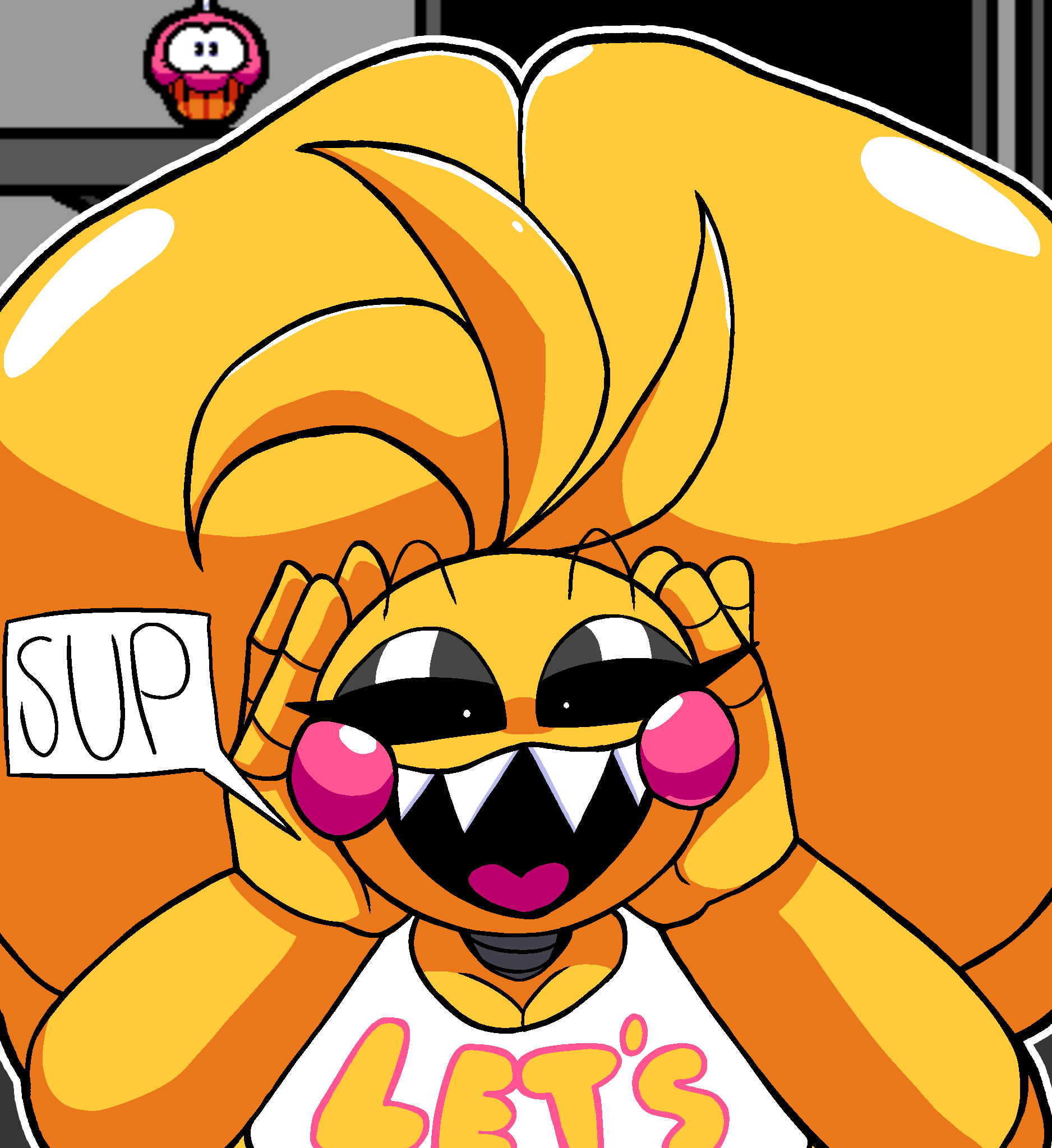 Toy Chica (Fnaf) Rule 34 Image