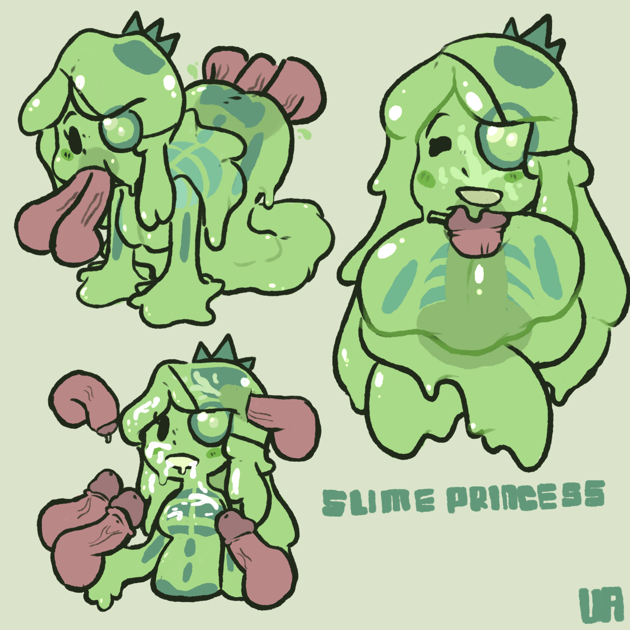 Slime Princess (Towergirls) Rule 34 Image