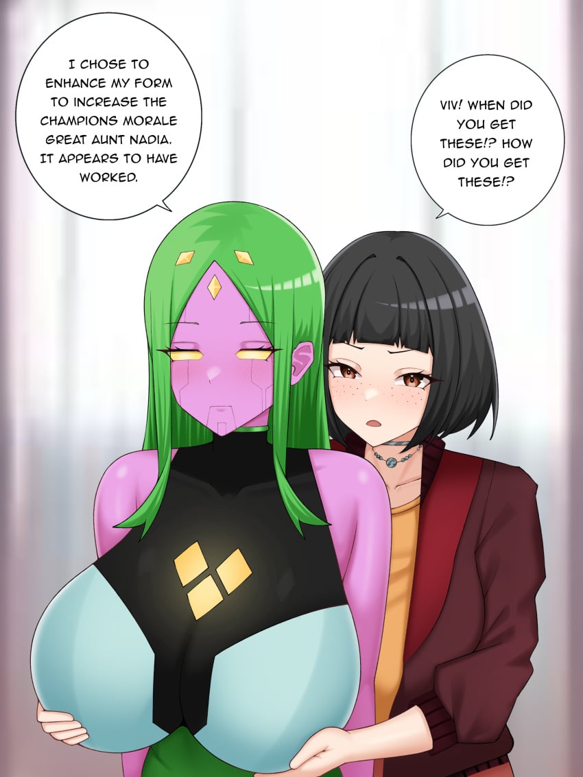 Viv Vision (Champions (Marvel)) Rule 34 Image