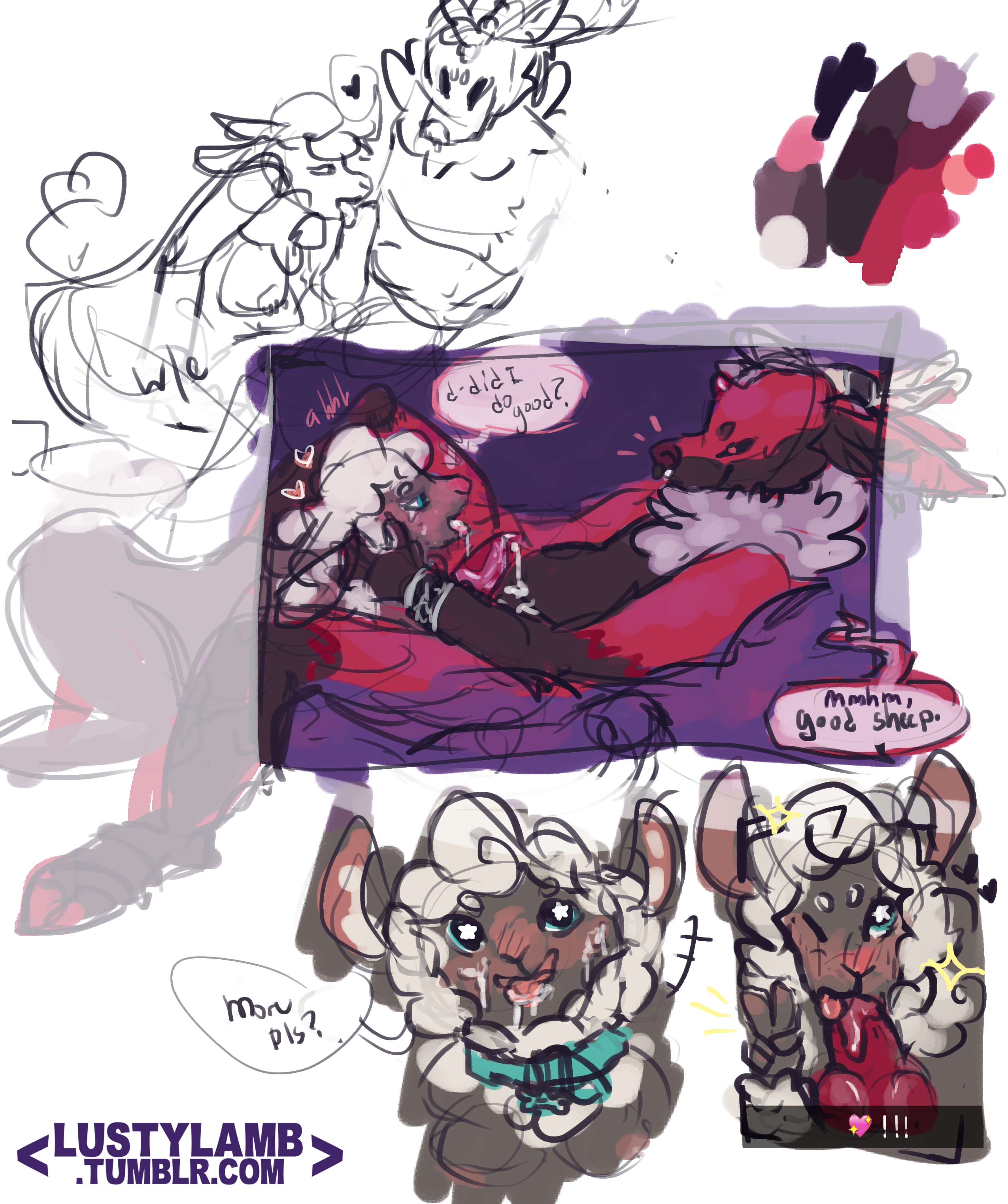 Elise (Lustylamb) Rule 34 Image