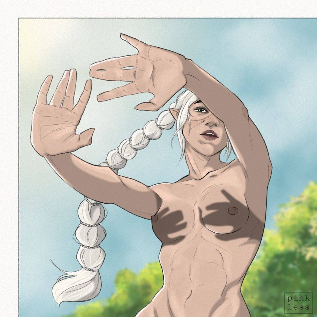 Shadowheart (Baldur'S Gate) Rule 34 Image