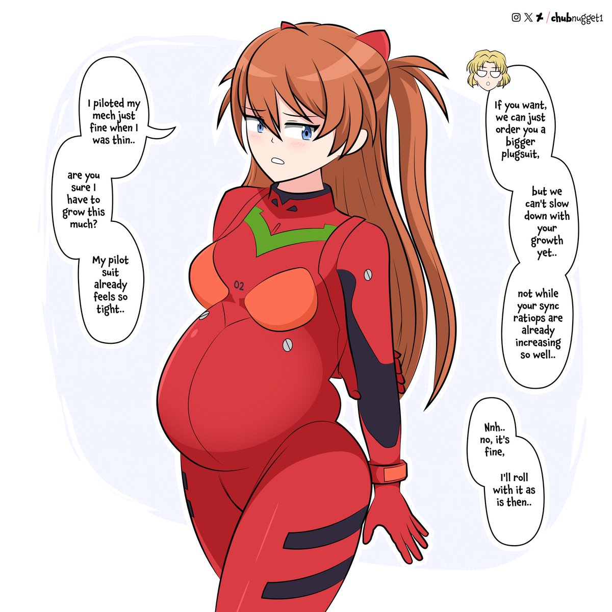 Asuka Langley Sohryu (Neon Genesis Evangelion) Rule 34 Image