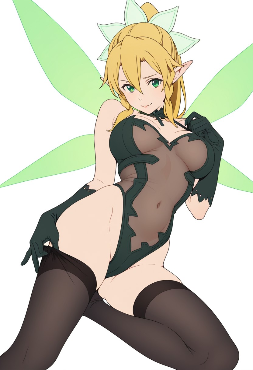 Leafa (Sword Art Online) Rule 34 Image