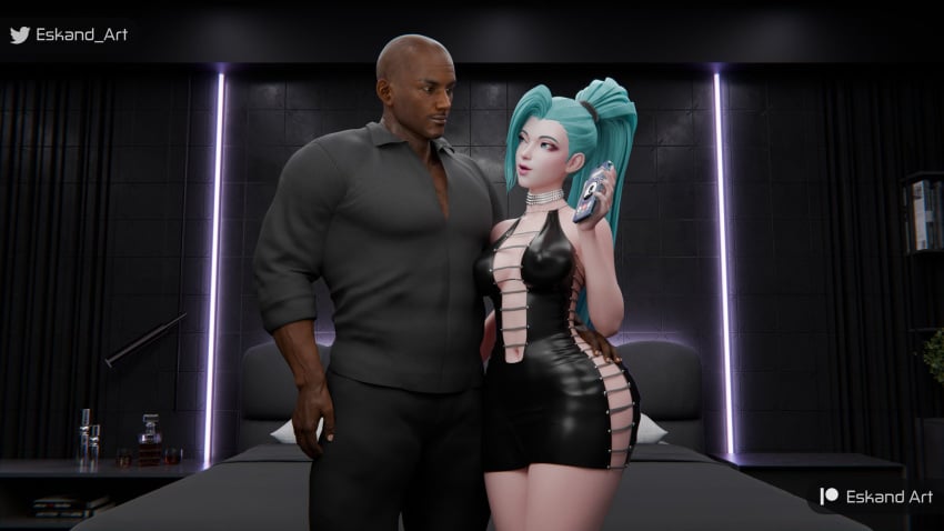 K/Da All Out Seraphine (K/Da All Out Series) Rule 34 Image
