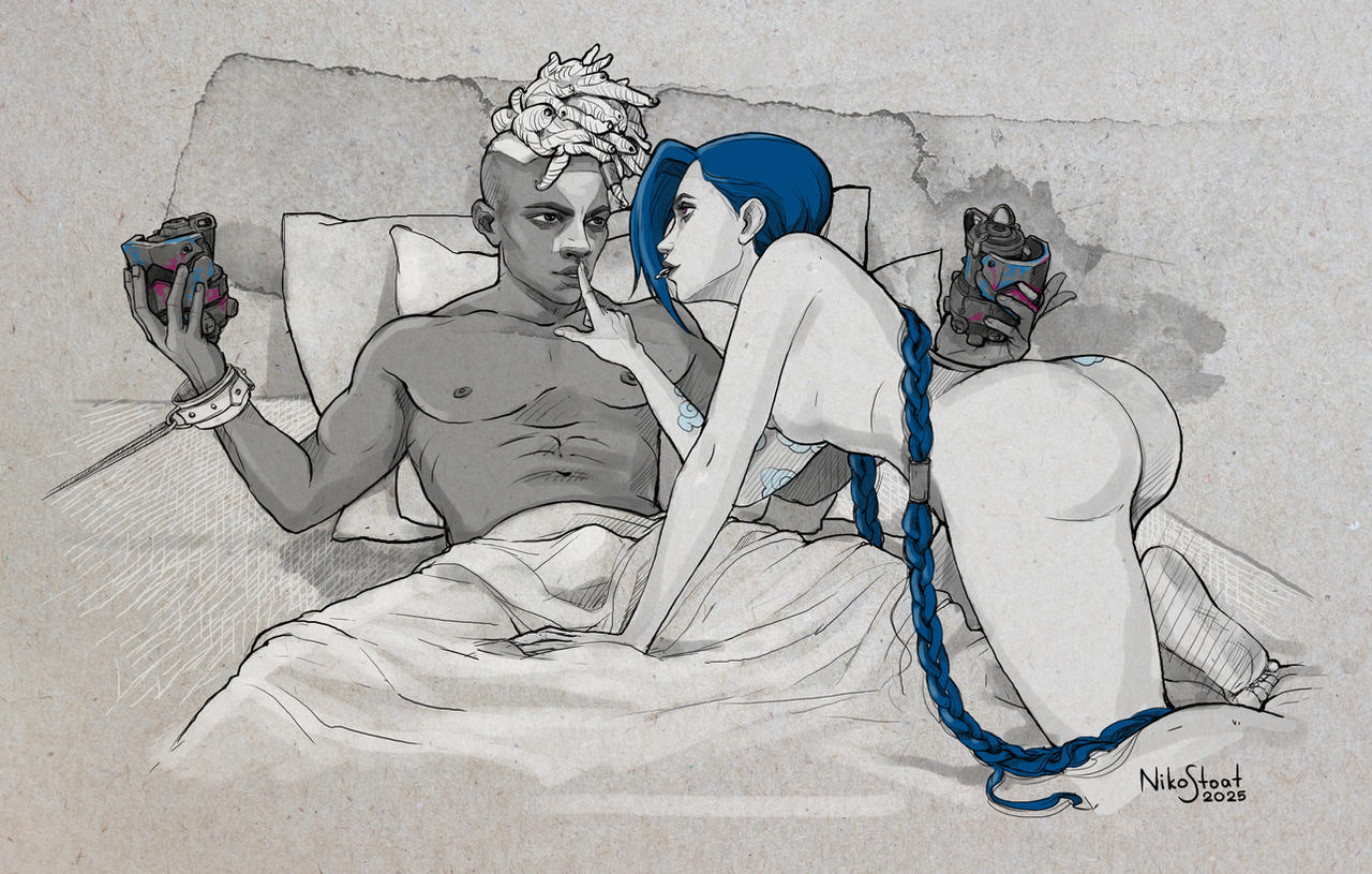 Arcane Ekko (Arcane) Rule 34 Image