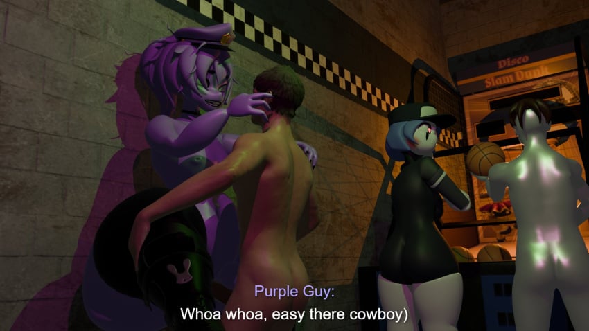 Femboy Purple Guy (Mishuyuu) Rule 34 Image