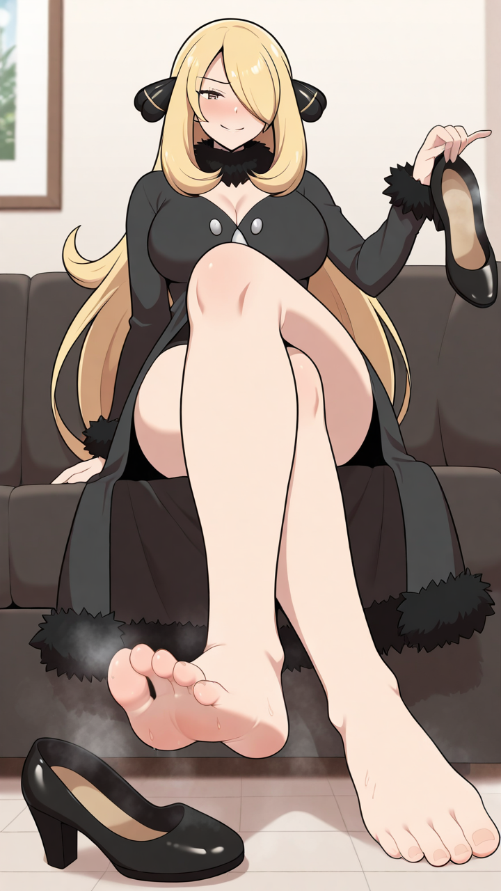 Cynthia (Pokemon) Rule 34 Image