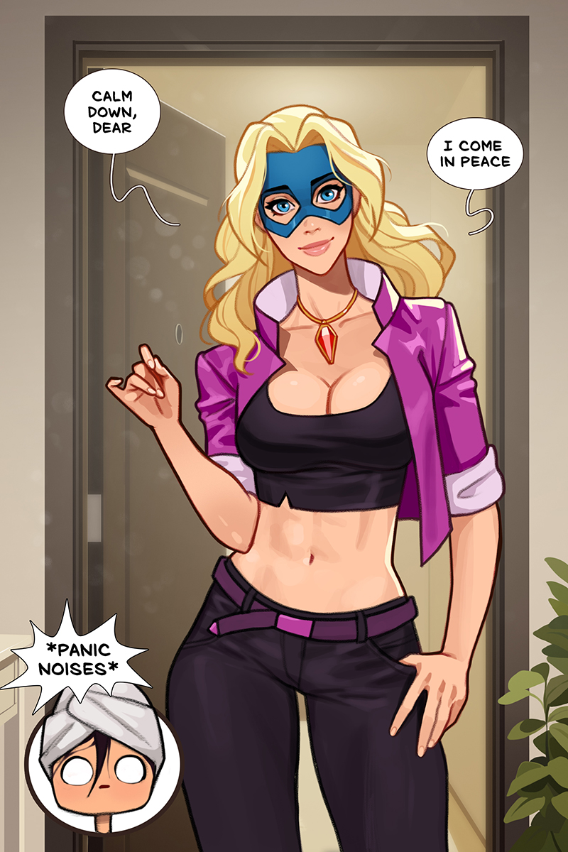 Blonde Blazer (Adhoc Studio) Rule 34 Image