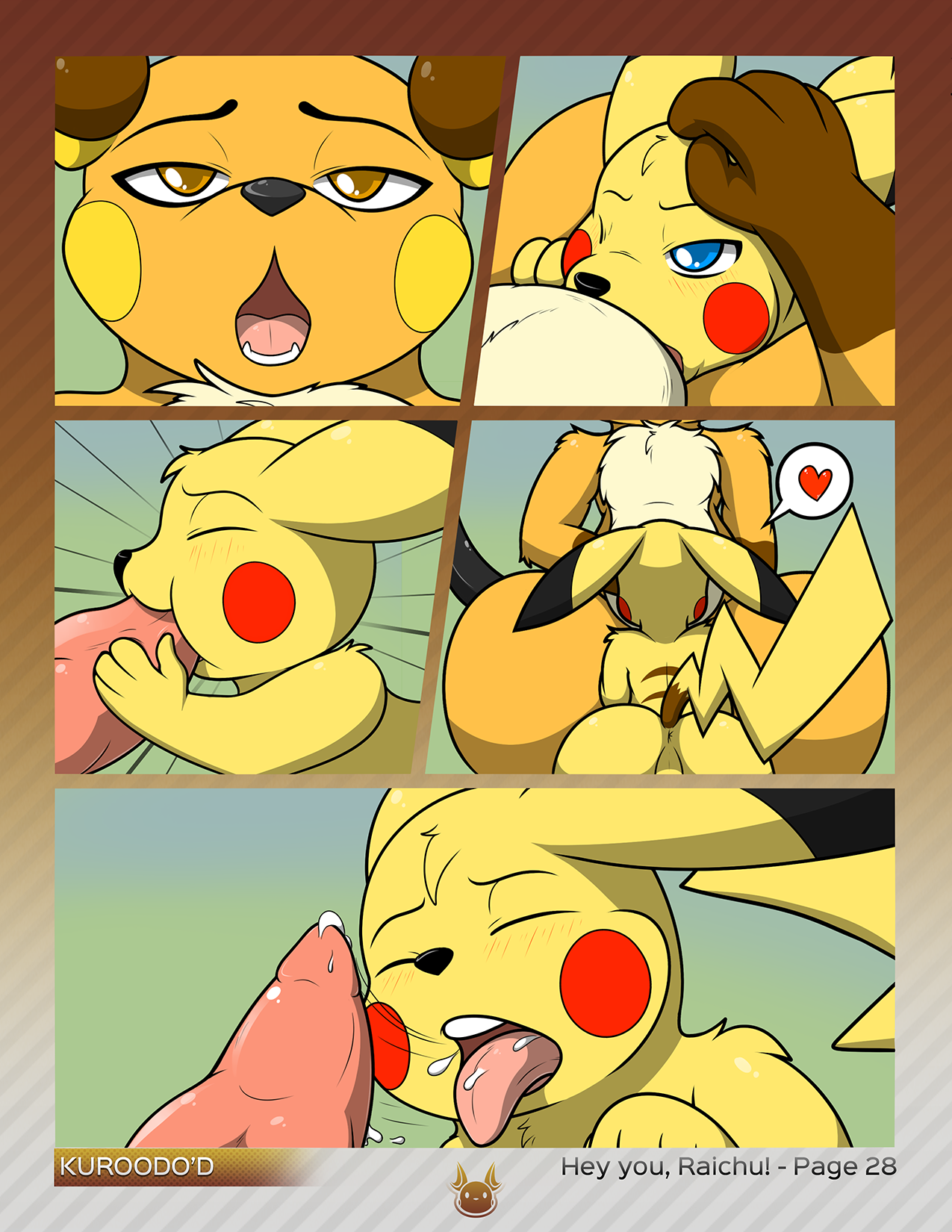 Pikachu (Nintendo) Rule 34 Image