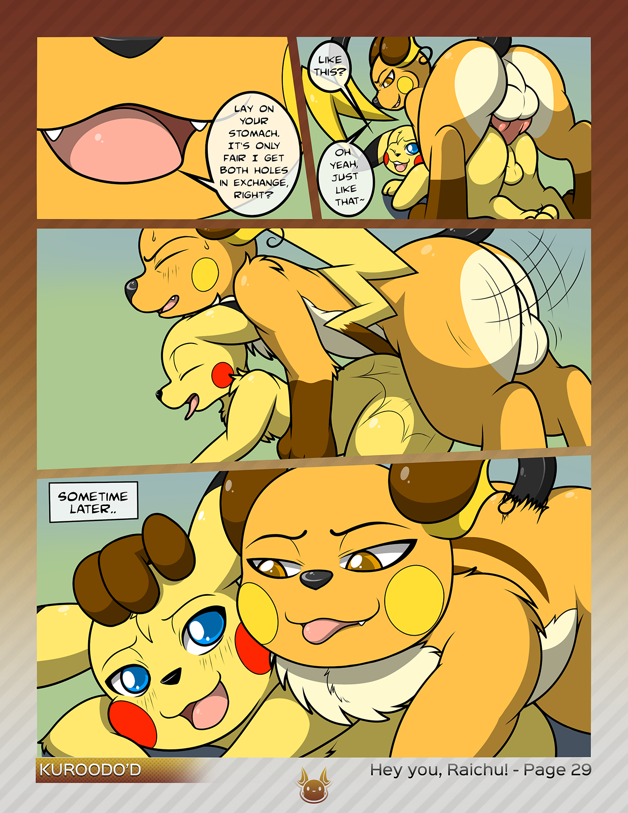 Pikachu (Nintendo) Rule 34 Image
