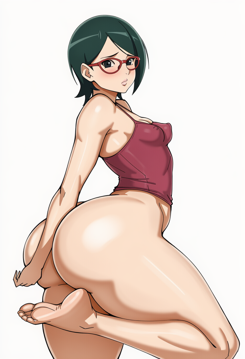 Sarada Uchiha (Boruto: Naruto Next Generations) Rule 34 Image