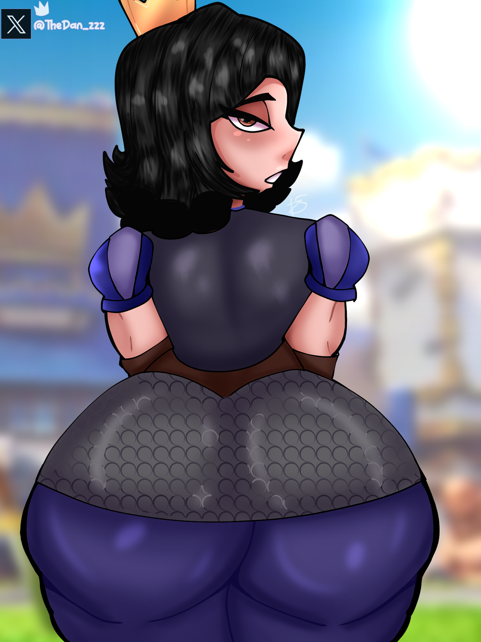Princess (Clash Royale) Rule 34 Image