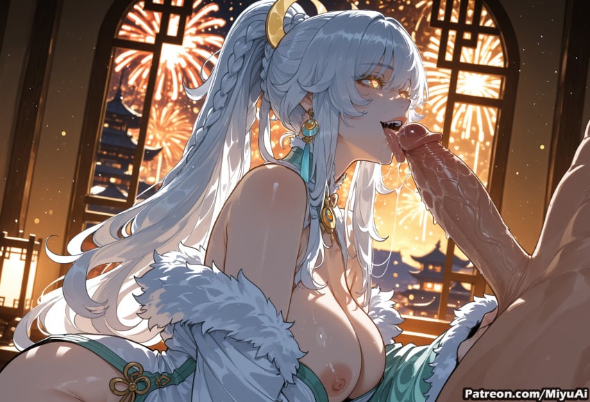 Zibai (Genshin Impact) Rule 34 Image