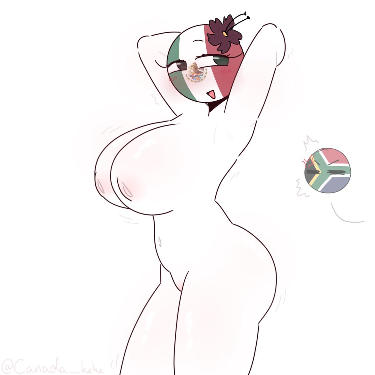 Mexico (Countryhumans) Rule 34 Image