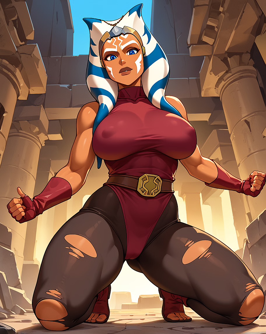 Ahsoka Tano (Star Wars) Rule 34 Image