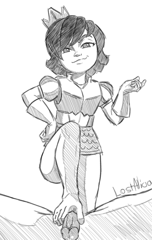 Princess (Clash Royale) Rule 34 Image