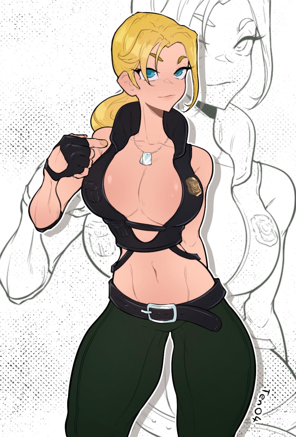 Sonya Blade (Mortal Kombat) Rule 34 Image