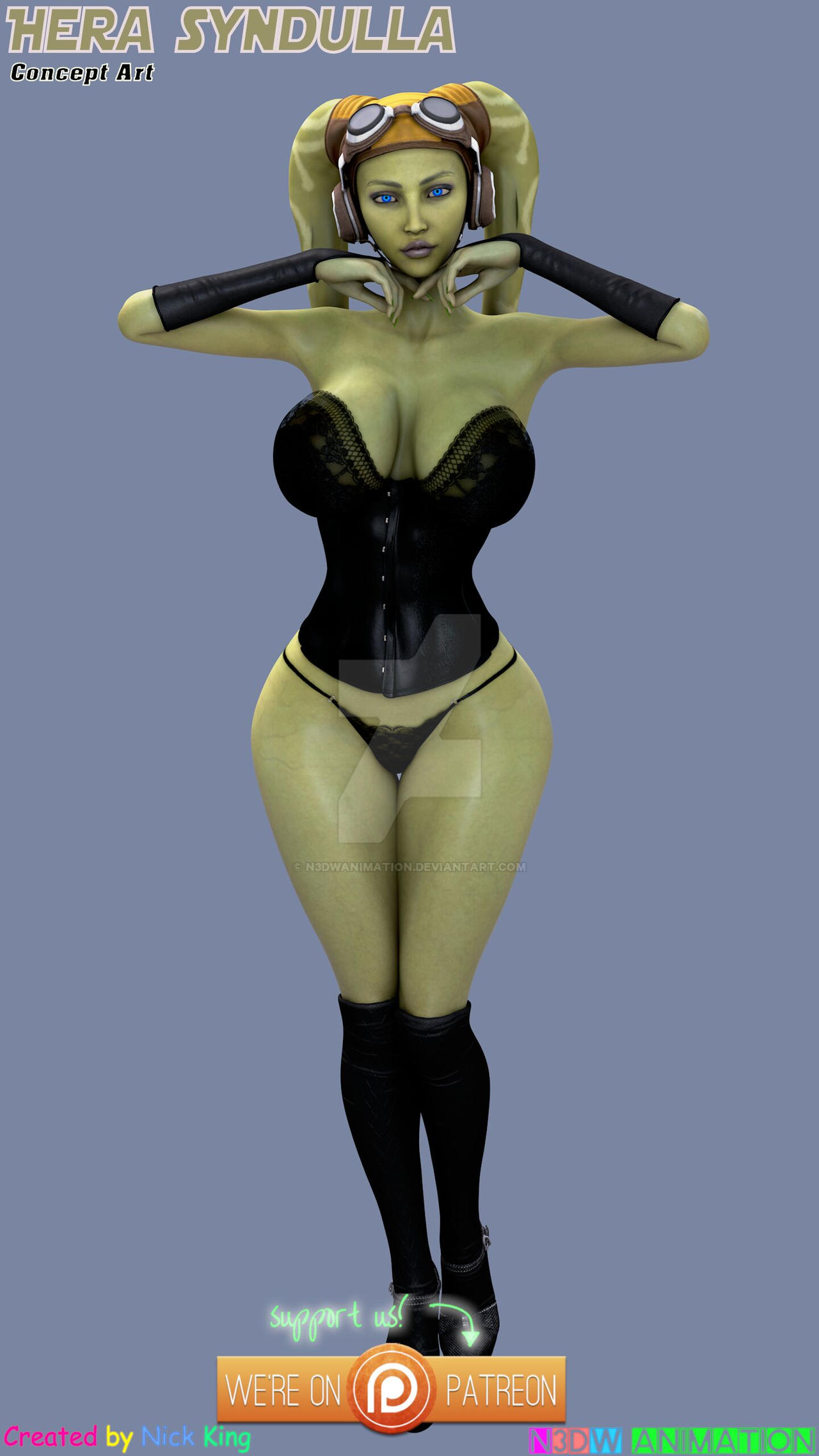 Hera Syndulla (Lucasfilm) Rule 34 Image