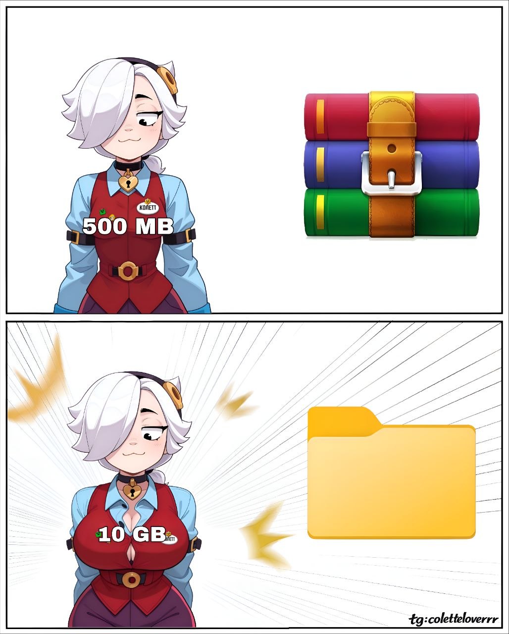 Colette (Brawl Stars) Rule 34 Image