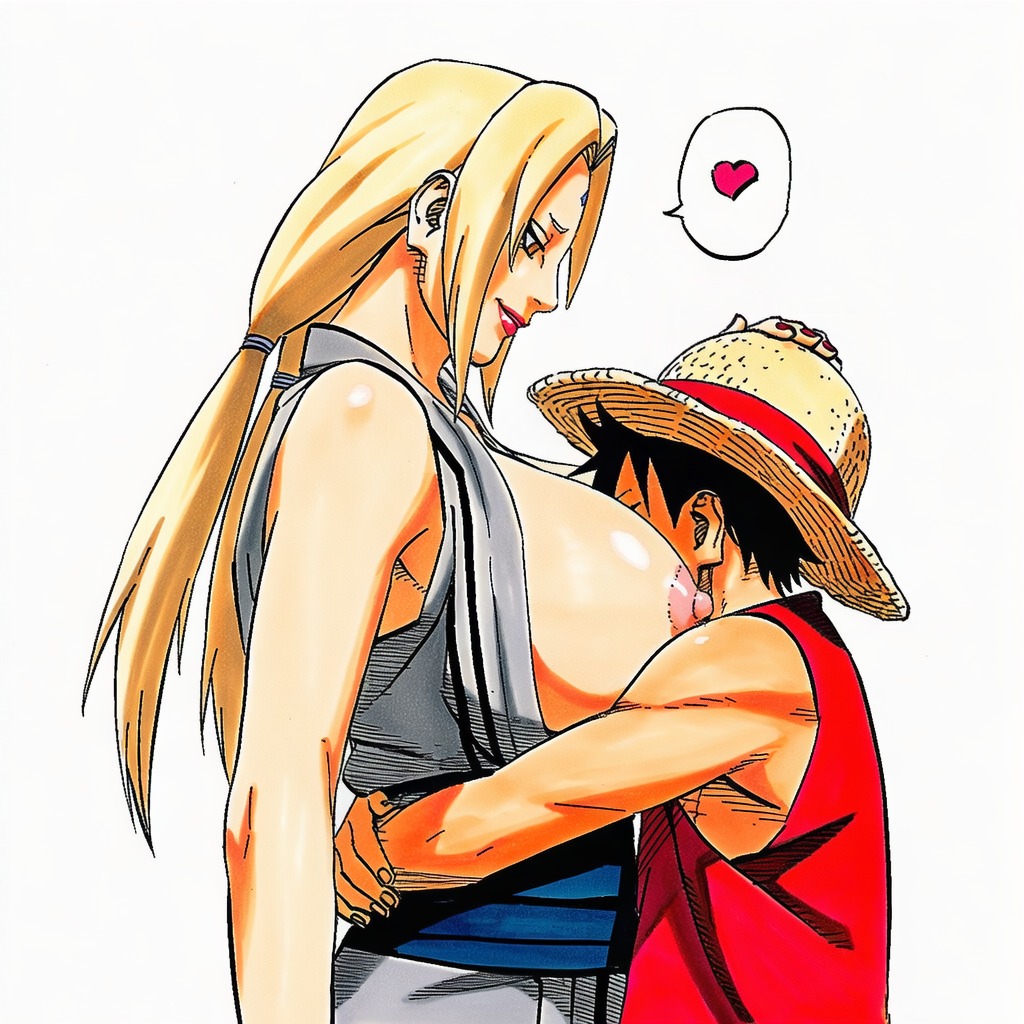 Monkey D Luffy (Naruto) Rule 34 Image